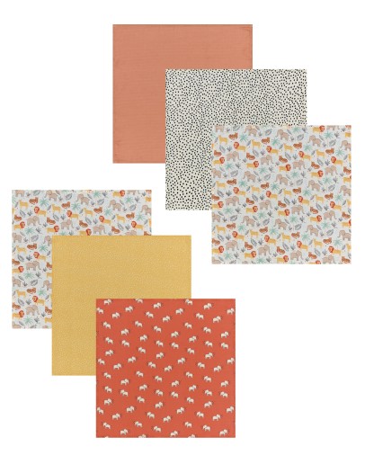 KENTIA: YN 25 MUSLIN B ΠΑΝΕΣ ΑΓΚΑΛΙΑΣ ΣΕΤ 6 ΤΕΜ