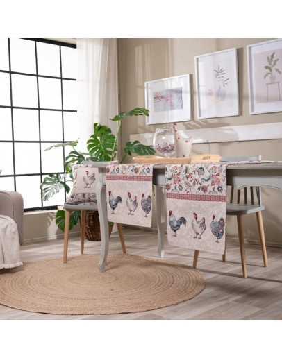 Teoran: Τραβέρσα 45X140εκ, Rooster