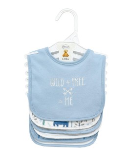 Dimcol: Σετ 6 τεμαχίων σαλιάρες, Wild