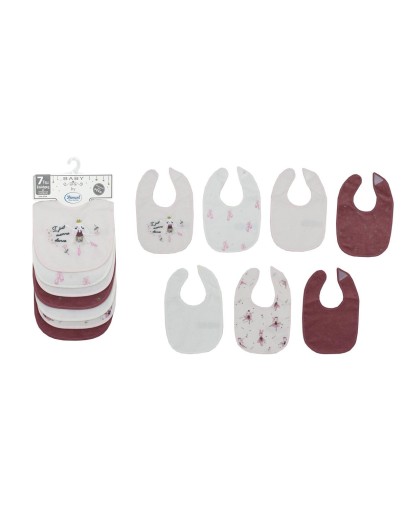 Dimcol: Σετ αδιάβροχες σαλιάρες, Ballerina 07