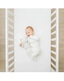 Borea: Σεντόνι Κούνιας Με Λάστιχο, Solid Λευκό