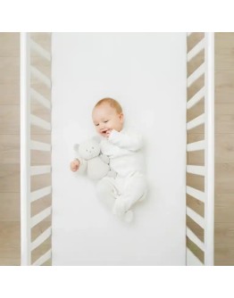 Borea: Σεντόνι Κούνιας Με Λάστιχο, Solid Κίτρινο