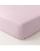 Borea: Σεντόνι Κούνιας Με Λάστιχο, Solid Ροζ