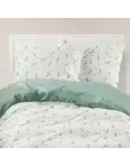 Borea: Σετ Σεντόνια Μονά, Campana, Λευκό-Λαδί