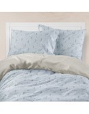 Borea: Σετ Σεντόνια Υπέρδιπλα, Campanula, Σιέλ