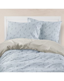 Borea: Σετ Σεντόνια Υπέρδιπλα, Campanula, Σιέλ