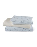 Borea: Σετ Σεντόνια Υπέρδιπλα, Campanula, Σιέλ