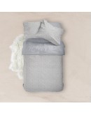 Borea: Σετ Σεντόνια Υπέρδιπλα, Jasmine, Γκρί