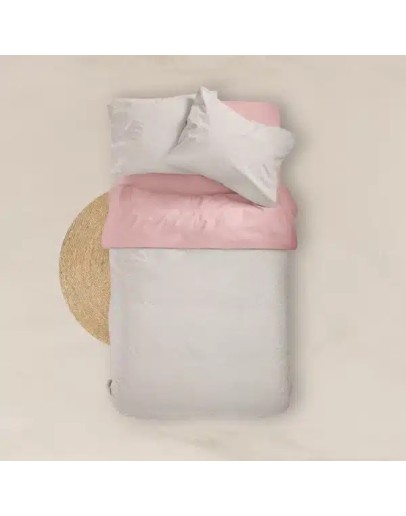 Borea: Σετ Σεντόνια Μονά, Pois, Ροζέ