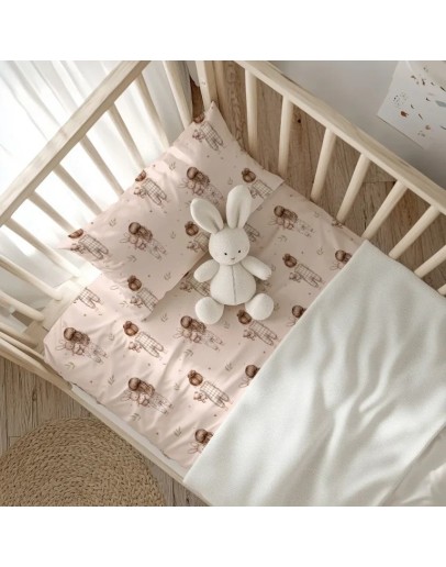 Borea: Σετ σεντόνια κούνιας, Goodnight Ροζέ