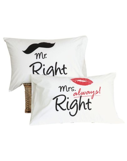Borea: Σετ μαξιλαροθήκες, Mr & Mrs